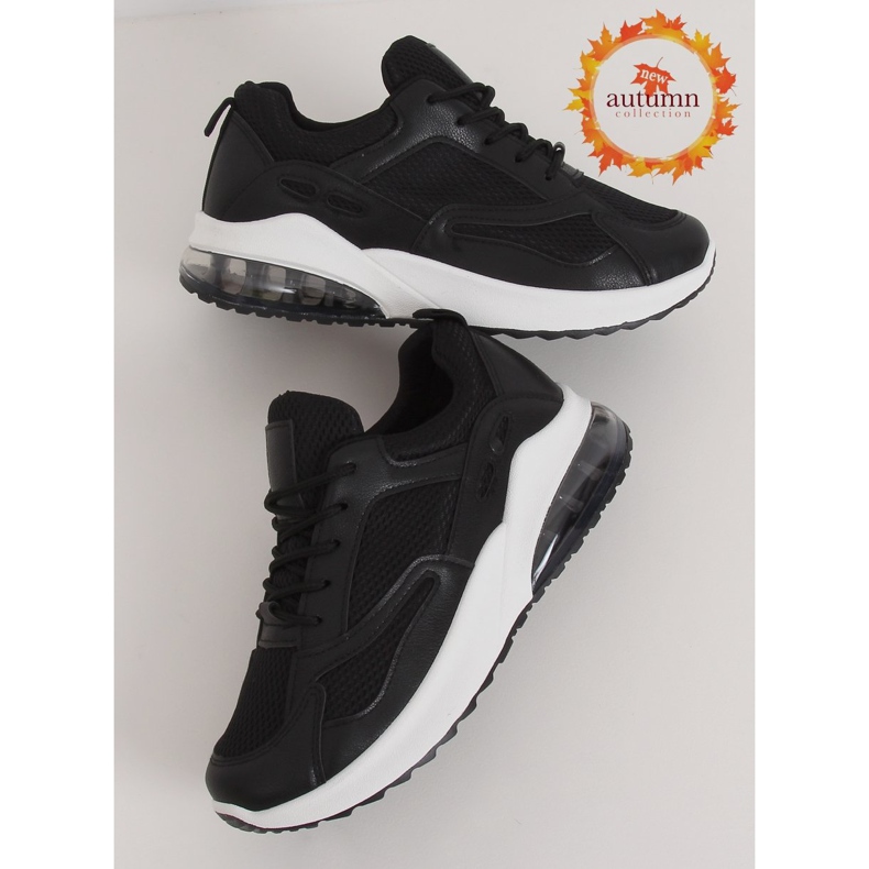 Svarta sportskor för kvinnor 8271-SP Svart