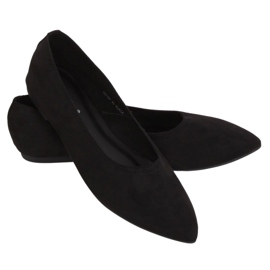 Svarta kvinnors ballerinor NK19P Black Ii Quality