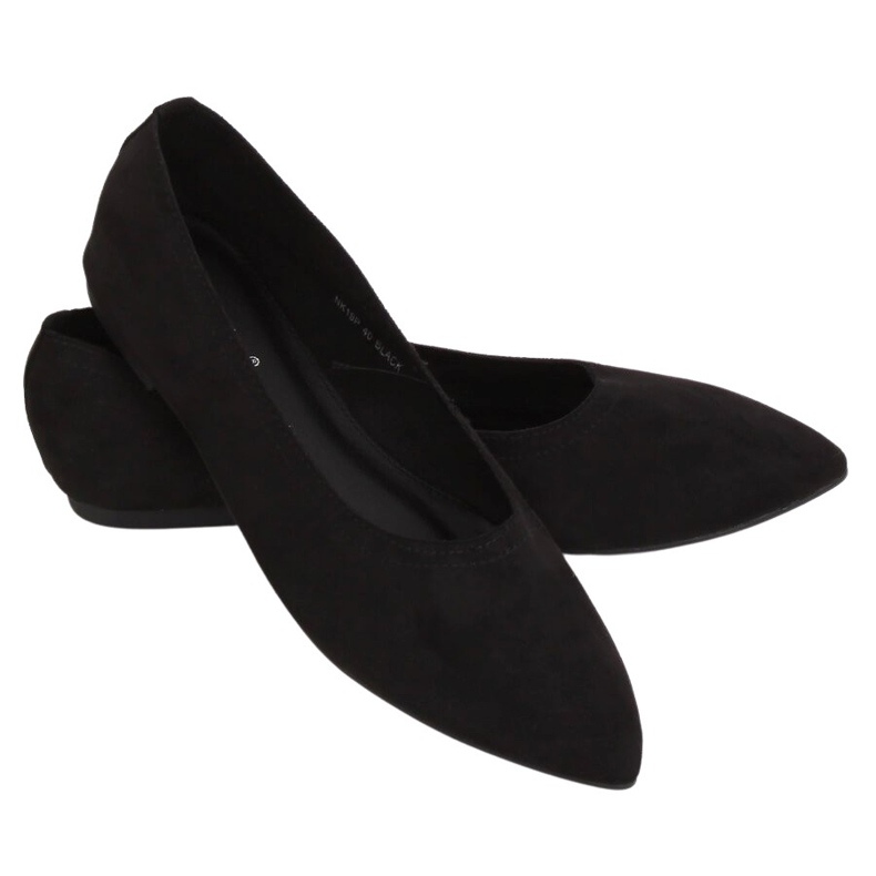 Svarta kvinnors ballerinor NK19P Black Ii Quality