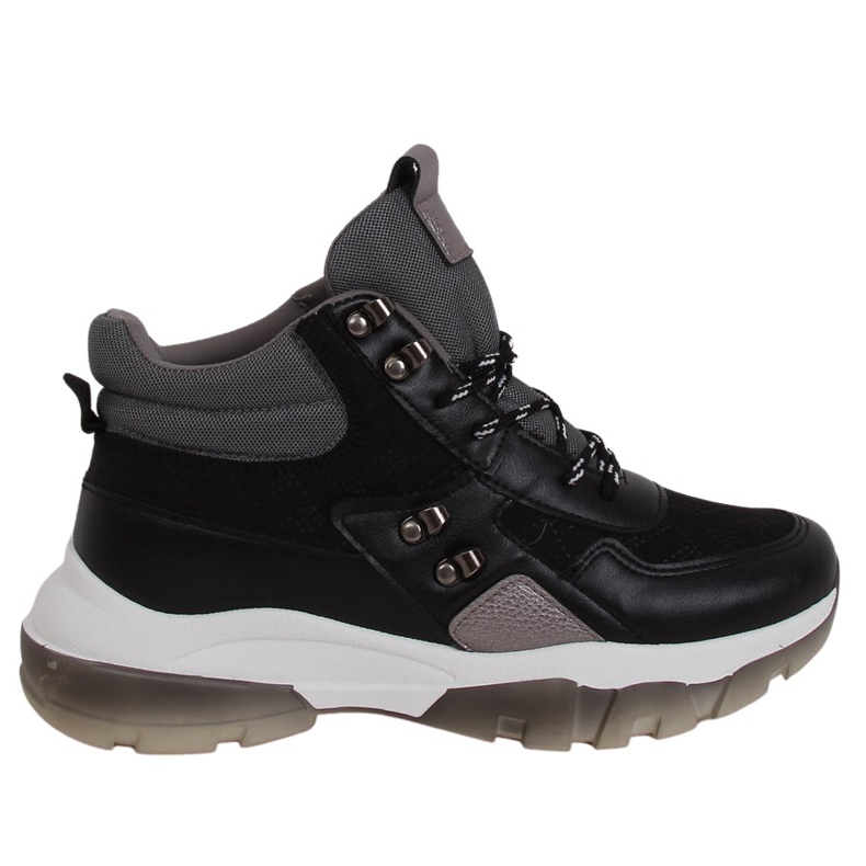 Svarta fotkängor 2000-C03 Svart