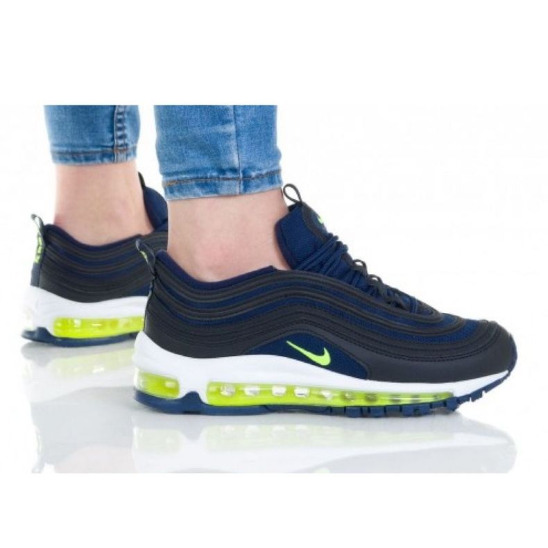Nike Air Max 97 Gs Jr 921522-018 sko svart marinblå