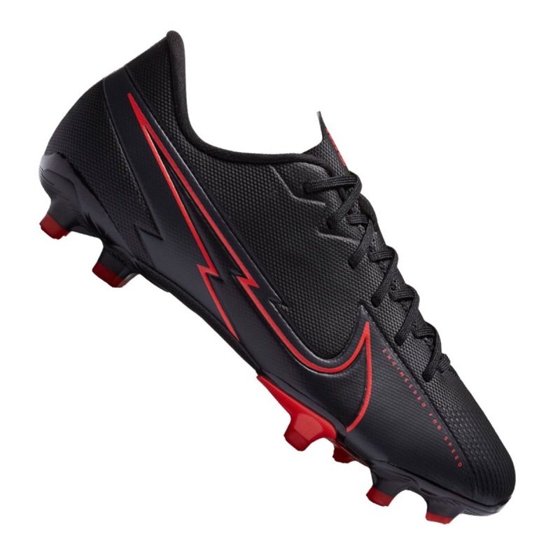 Nike Vapor 13 Academy Mg Jr AT8123-060 fotbollsskor svart svart