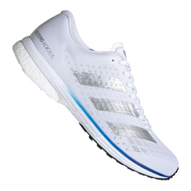Löparskor adidas adizero Adios 5 M FV7334 vit blå silver-