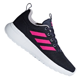 Adidas Lite Racer Cln Jr BB7045 skor marinblå rosa