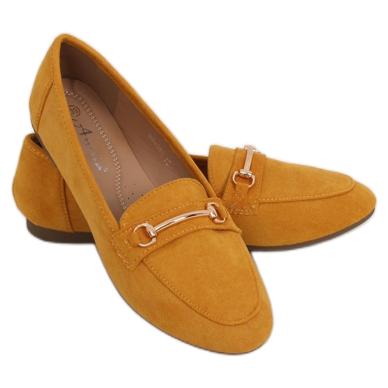 Dam loafers honung 88-385 Gul