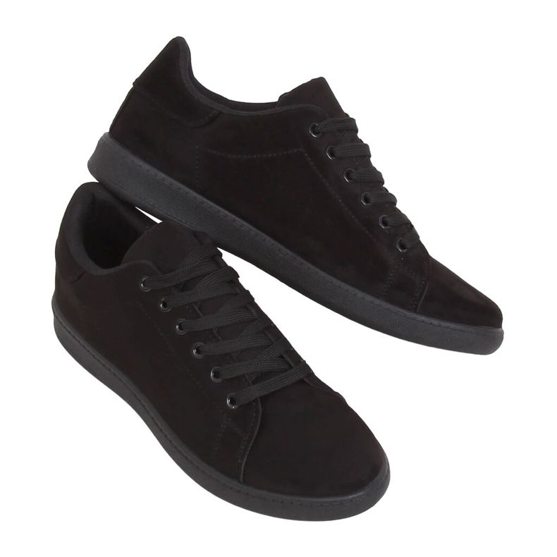 Svart mocka svart damskor 6301