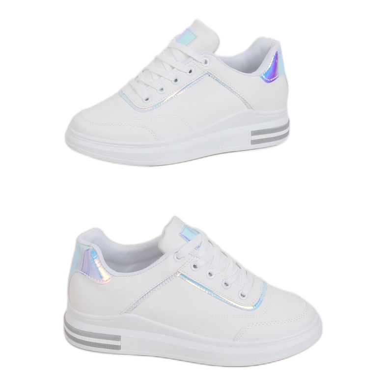 Vita damskor 1239-Y Silver grå