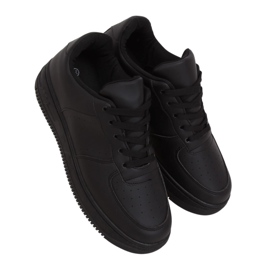 Svart BL3619-SP All Black sportskor