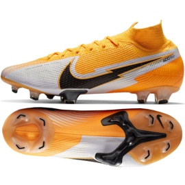 Nike Mercurial Superfly 7 Elite Fg M AQ4174-801 fotbollsskor mångfärgad orange