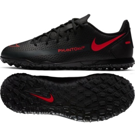 Nike Phantom Gt Club Tf Jr CK8483-060 fotbollsskor svart flerfärgad