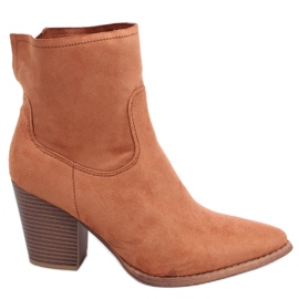 Camel M398 Camel högklackade stövlar brun