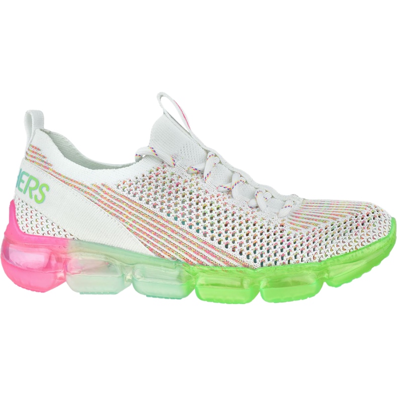 Skechers Skech-Air 92 Sky Motivation W 149040-WMLT vit rosa grön gul