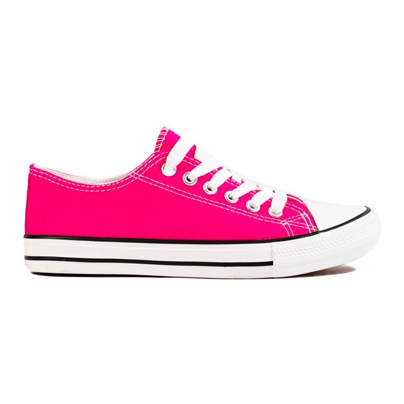 J. Star Klassiska Fuchsia -sneakers rosa