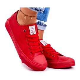 Kvinnors sneakers Cross Jeans Röd DD2R4032