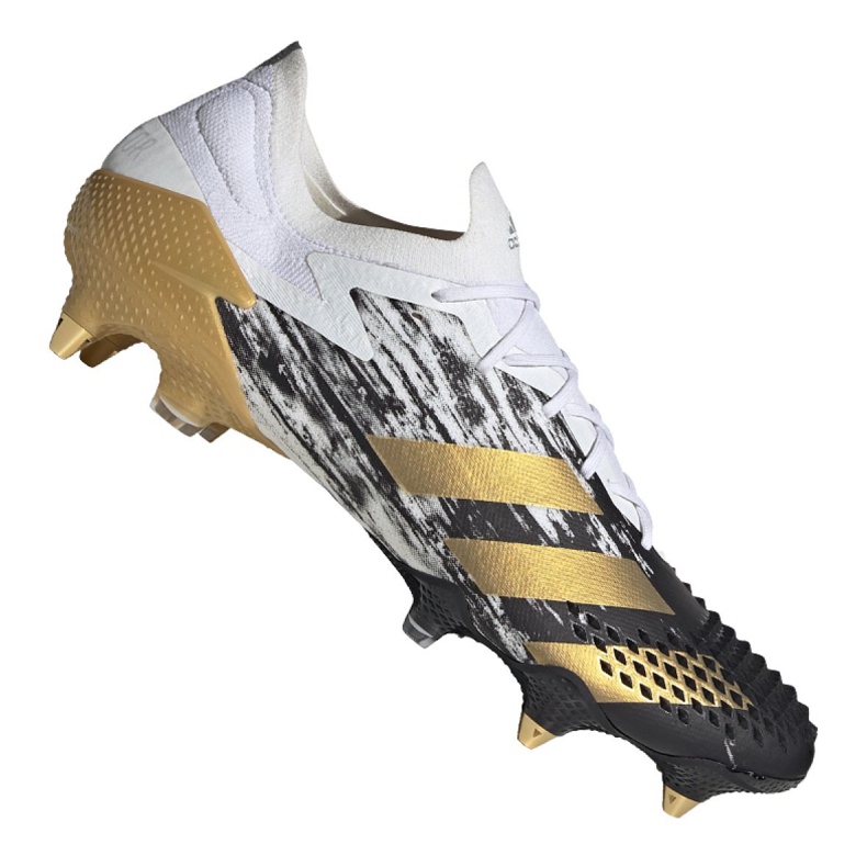 Adidas Predator 20.1 Low Sg M FW9181 fotbollsskor svart, vit, svart, guld vit