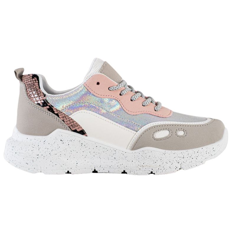 Kayla Sneakers med Holo -effekt mångfärgad