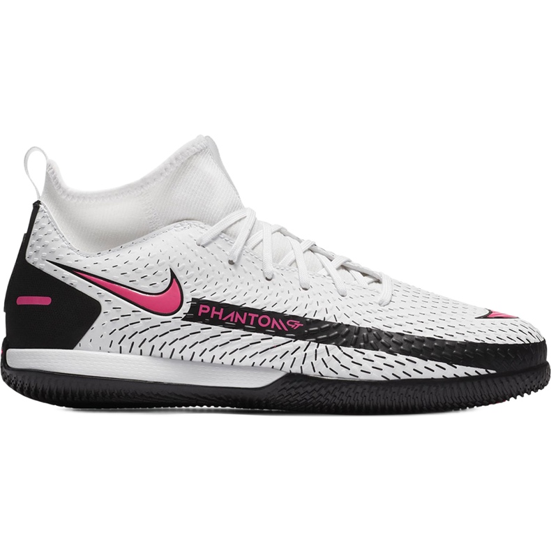 Inomhusskor Nike Phantom Gt Academy Df In Jr CW6693-160 vit vit