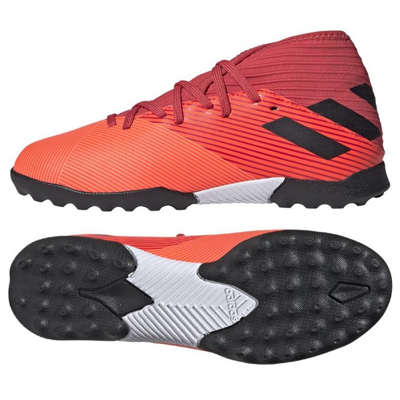 Adidas Nemeziz 19.3 Tf Jr EH0499 fotbollsskor mångfärgad orange