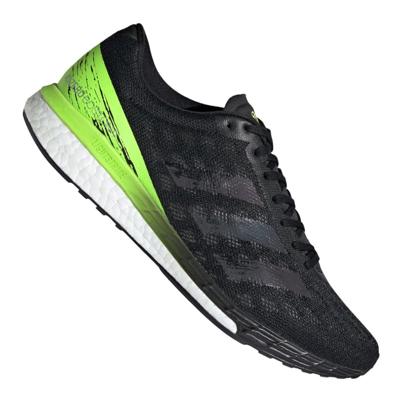 Löparskor adidas Adizero Boston 9 m M EG4657 svart grön