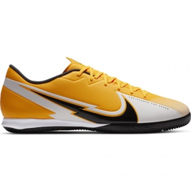 Nike Mercurial Vapor 13 Academy M Ic AT7993 801 fotbollssko gul flerfärgad