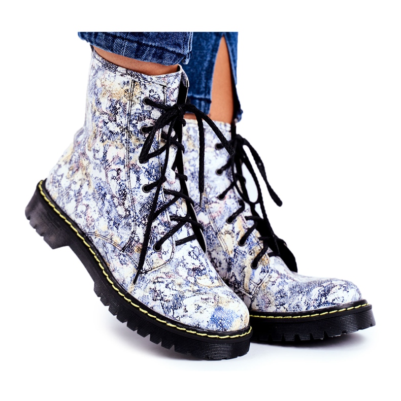 Damstövlar Glany Workers Maciejka Multicolor 01609-39 / 00-6 mångfärgad