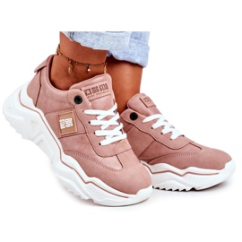 Kvinnors sportskor Big Star Pink GG274210 rosa
