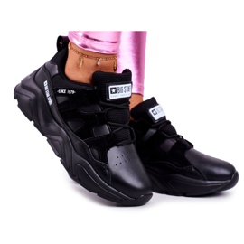 Kvinnors sportskor Big Star Black GG274636 svart