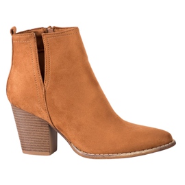 Erynn Mockaskor med snitt brun