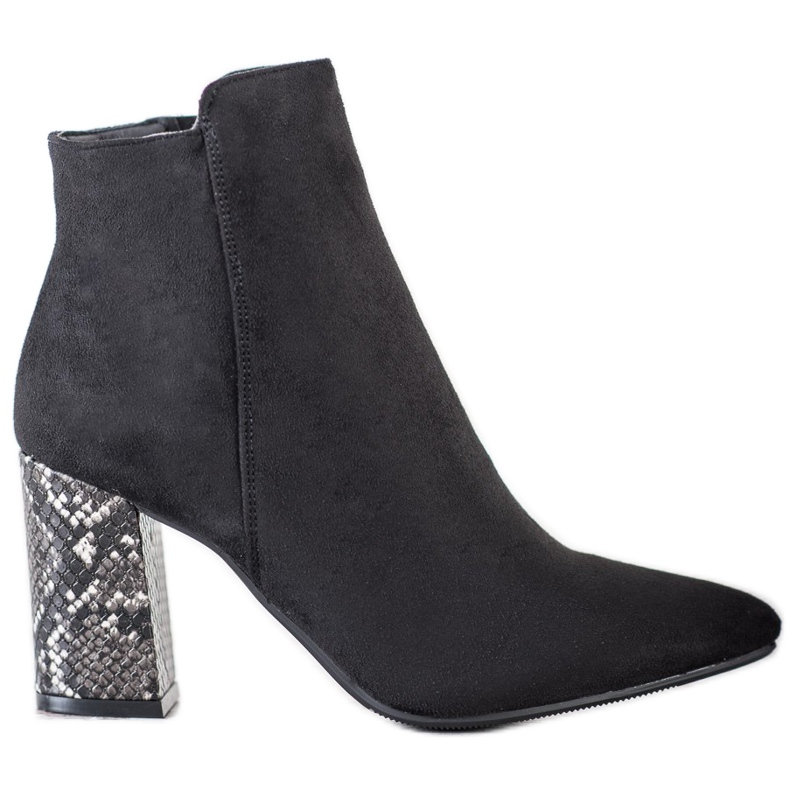 Stövlar med ormmotiv VINCEZA svart