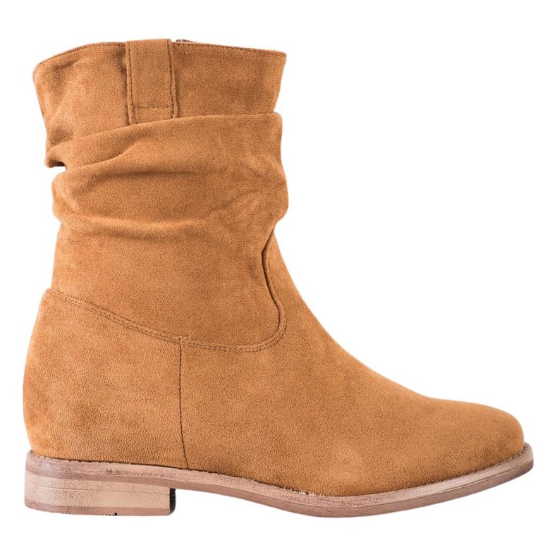 Cowboystövlar på VINCEZA -kilen brun