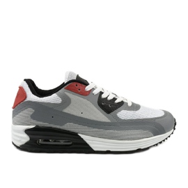 Grå sportskor för män 1503