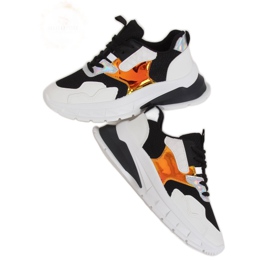 Svartvita sportskor BH003 Svart