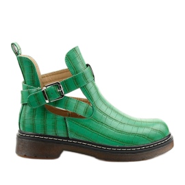 Gröna stövlar med Nilld -spänne