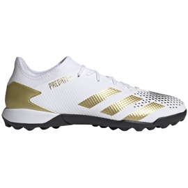 Adidas Predator 20.3 L Tf M FW9189 fotbollsskor marinblå, vit, guld vit