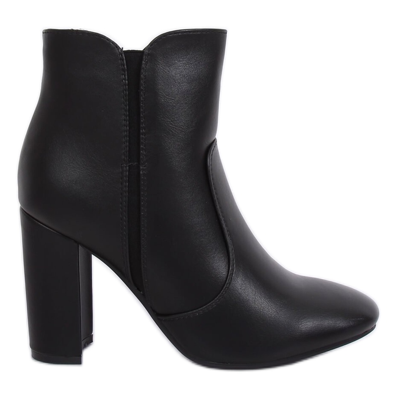 Svart 1436 Svarta höga klackar