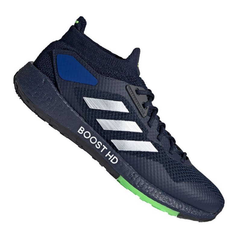 Löparskor adidas PulseBoost Hd M EG9967 marinblå grön