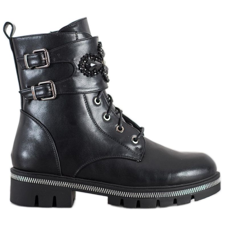 Groto Gogo Dekorerade arbetare svart