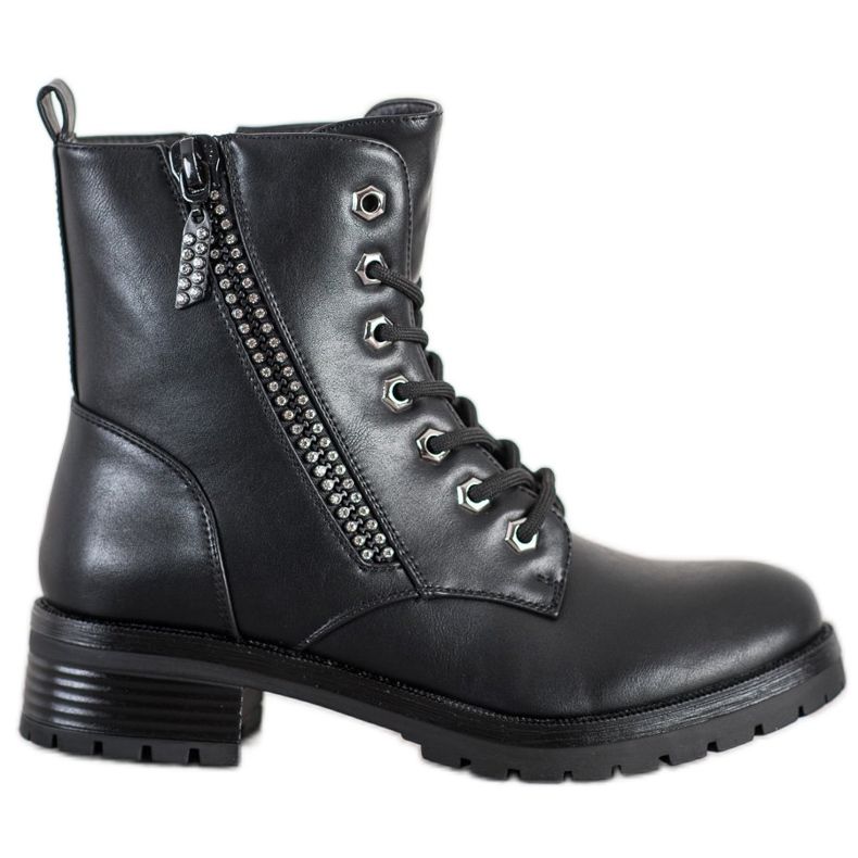 SHELOVET Arbetare Med Cubic Zirconia svart