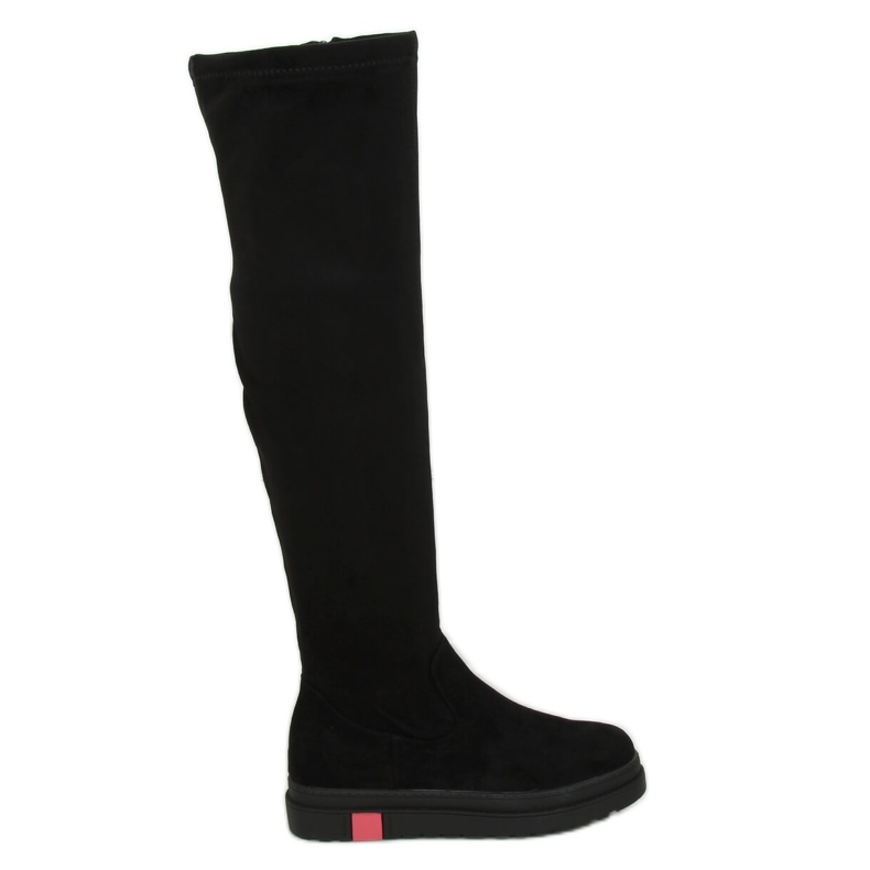 Knästövlar tjock sula svart NS135P Svart