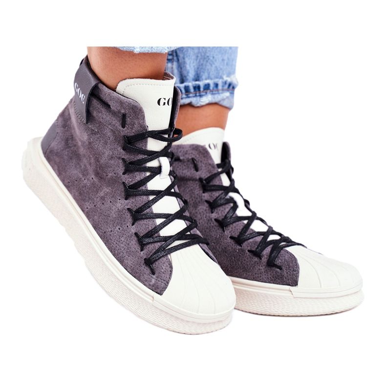 Sportskor för kvinnor GOE Grå GG2N3049