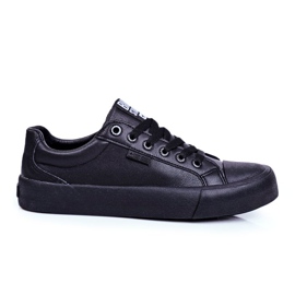 Sneakers för män Low Big Star Black GG174082 svart