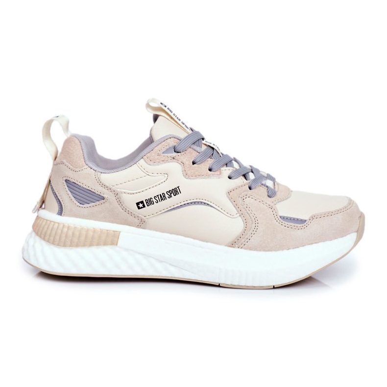Mäns sportskor Big Star Beige GG174465 grå
