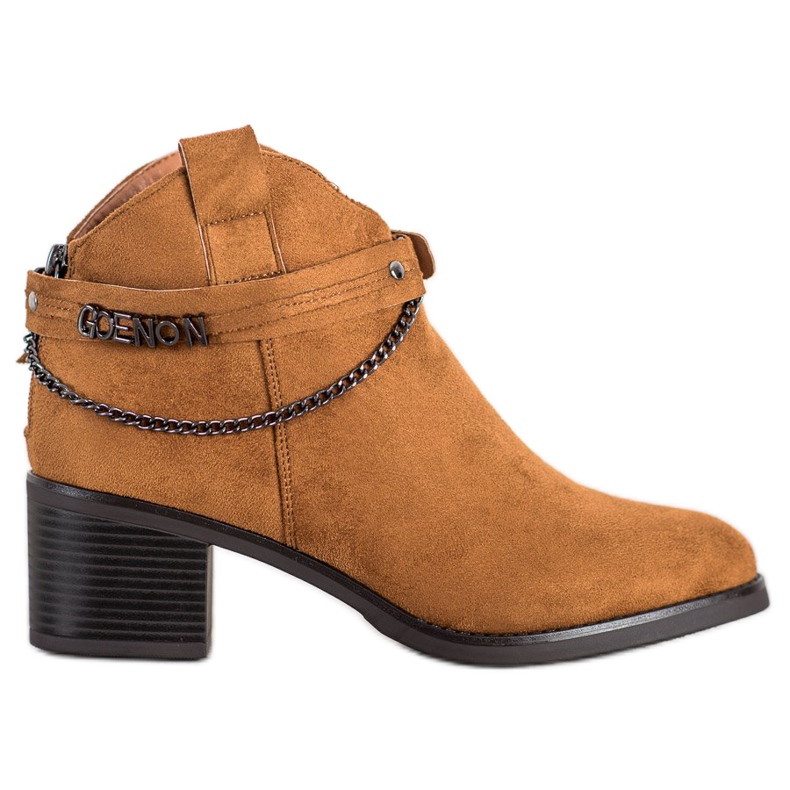 VINCEZA kamelstövlar brun mångfärgad