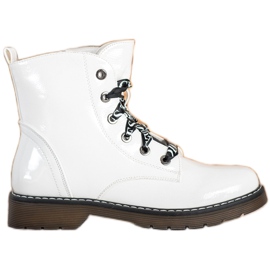 VINCEZA lackerade arbetare vit