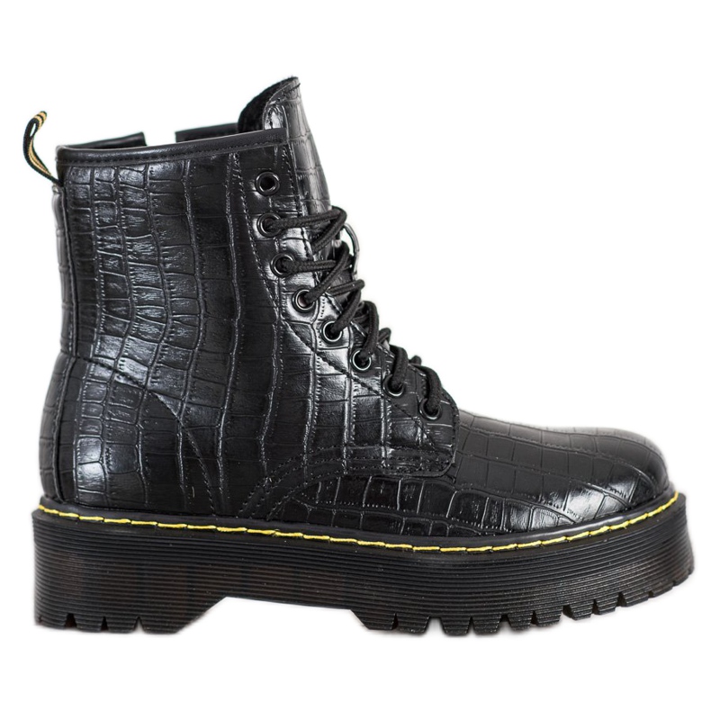 Seastar Arbetare på plattformen svart