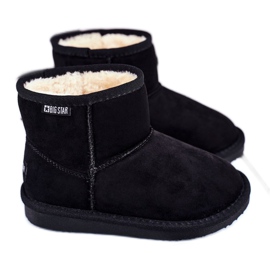 Barnens Black Big Star Snow Boots GG374081 svart