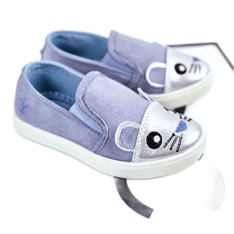 PH1 Blue Candys Barns Slip-On Sneakers blå