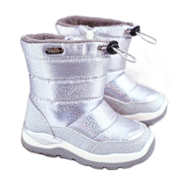 WEESTEP Barns snöskor uppvärmda med ullsilver Felini