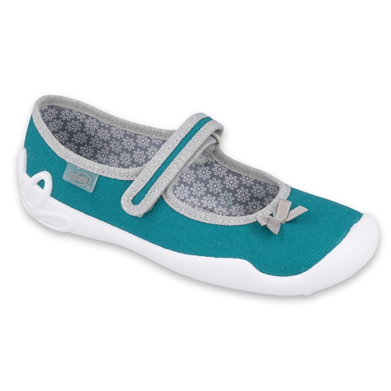 Befado barnskor 114Y434 grå grön