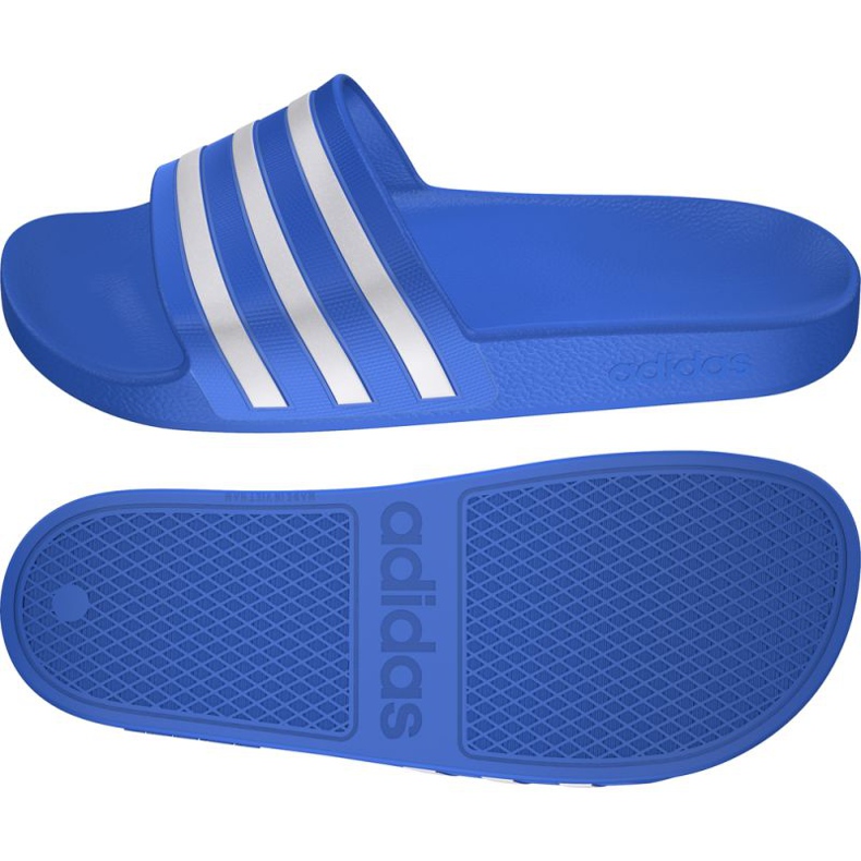 Adidas Adilette Aqua F35541 tofflor marinblå blå